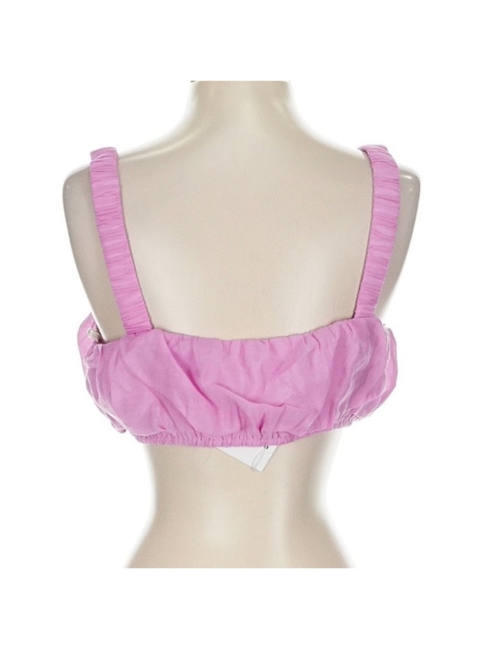 Lovers & Friends Kerry Bubble Crop Top Purple Women’s Small - Picture 3 of 7